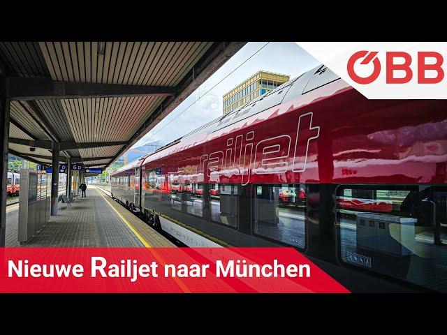 Met de NIEUWE RAILJET mee | Soms SNEEUWT het in APRIL  #BartVlog