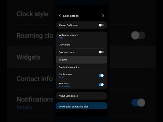 How To Enable Lock Screen Widgets in Samsung One UI