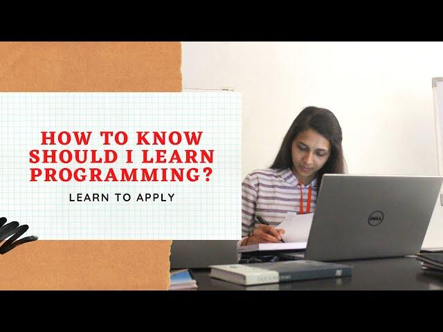 How to Know why should I learn programming? #coder #codewithsheetal