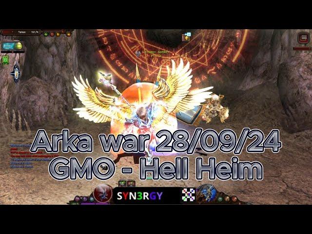 Arka War 28/09/24 - Mu online GMO - Hell Heim - Darkness Wizard 1547 ‍️