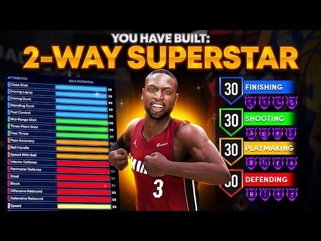 THIS 6'6 2-WAY GUARD BUILD IS THE BEST BUILD IN NBA 2K24! BROKEN DEMIGOD BUILD! Best Build 2k24