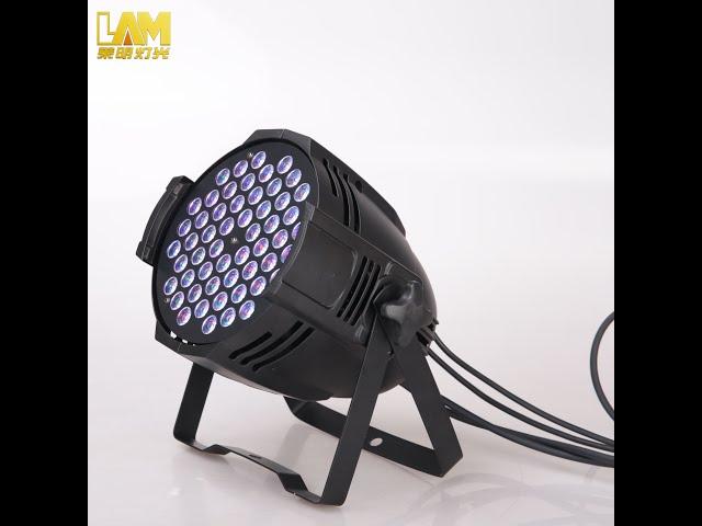 LAM Light 54pcs 3W RGB 3in1 Full Color LED Par Lights