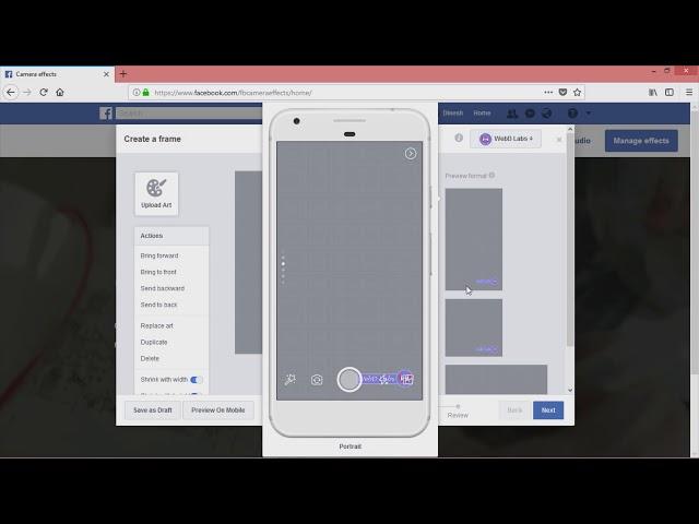 Create Your Own Facebook Profile  Picture Frame | fb profile photo frame | webdlabs