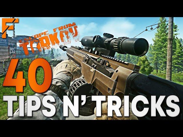 40 Tips for Beginners | Escape From Tarkov Tips n' Tricks