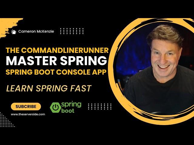 Spring Boot Console App with CommandLineRunner