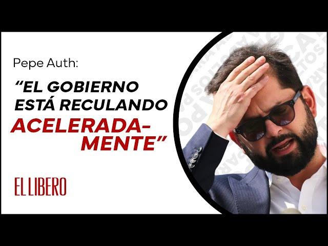 Pepe Auth por Caso Audio: “El gobierno está reculando aceleradamente”