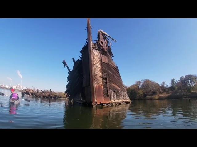 Abandoned Ghost Ships WWI fleet Curtis Bay Baltimore