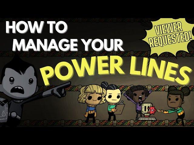 How to Manage your Power Lines in Oxygen Not Included