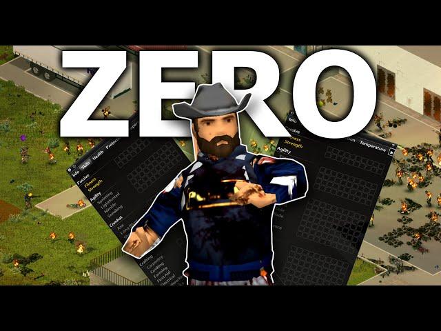 Surviving Wipe Day as 0 Stat Man - Project Zomboid Multiplayer | Members Server