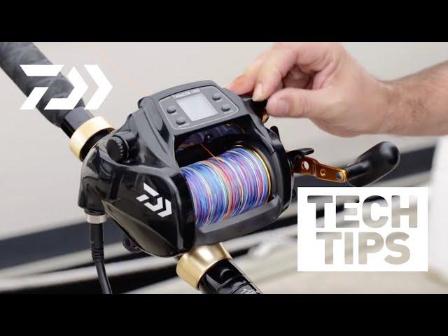 Daiwa Electric Reels - Setting the Reel Functions