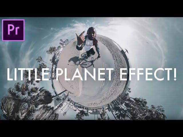 How to Create a TINY PLANET Effect in Adobe Premiere Pro (GoPro Omni 360° VR Cam Tutorial)