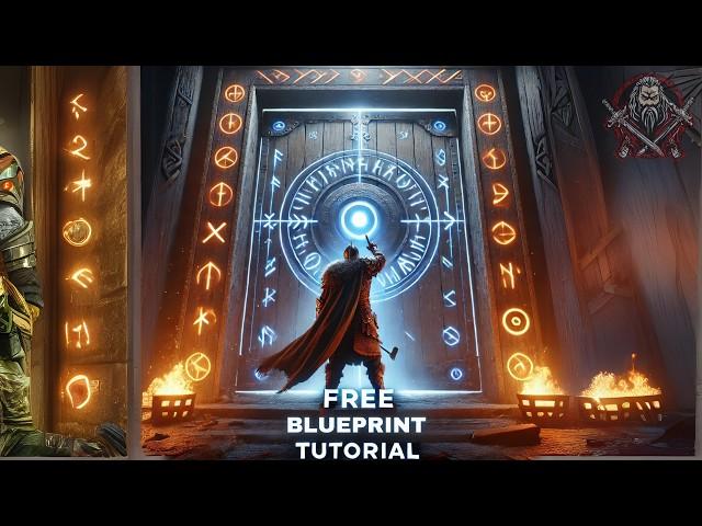 Master Unreal Engine: Create a Button-Door Mechanic from Scratch (Free Blueprint!)