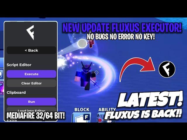 Fluxus Executor Mobile New Fix Not Showing Update | Latest Version Fluxus Executor - (Working!)