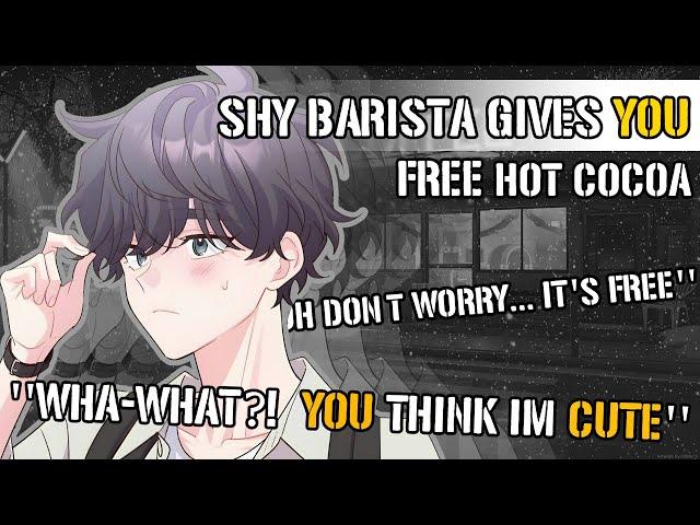 Shy Barista Gives You Free Hot Cocoa [M4A] [Confession ASMR] [Flirting] [Flustered Speaker]