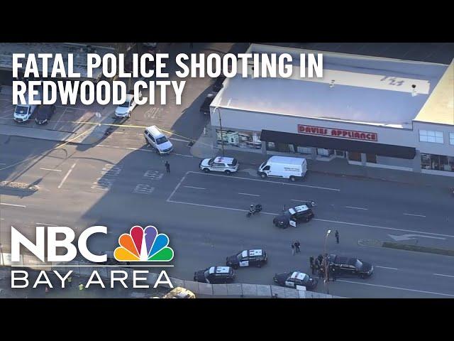 Police Shooting Shuts Down El Camino Real in Redwood City