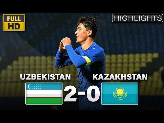 Uzbekistan - Kazakhstan 2:0 Highlights (16.11.2022) | Узбекистан Казахстан 2:0