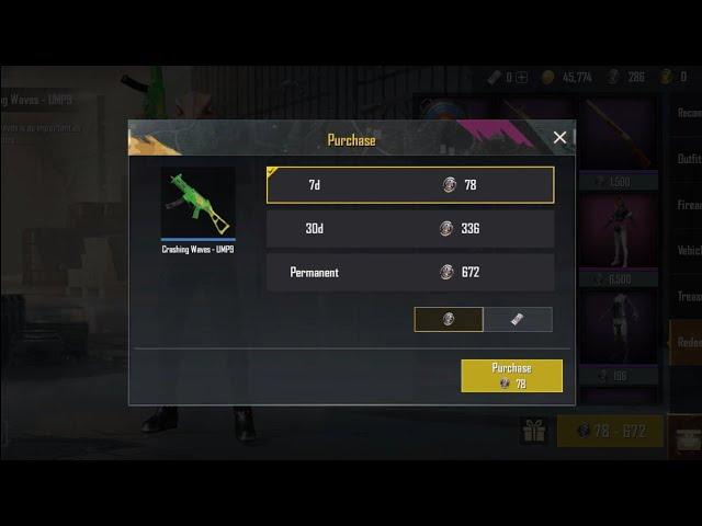 HOW TO GET THE NEW GREEN UMP9 SKIN