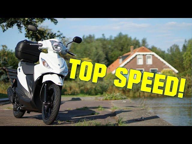 Suzuki Address 110 -  TOP SPEED!