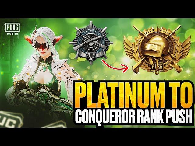 DAY - 3 GOLD TO CONQUEROR DOU RANK PUSH || NEW 3.5 EVENT C7S20  || BGMI LIVE ||  @ITxNIKKYisLive