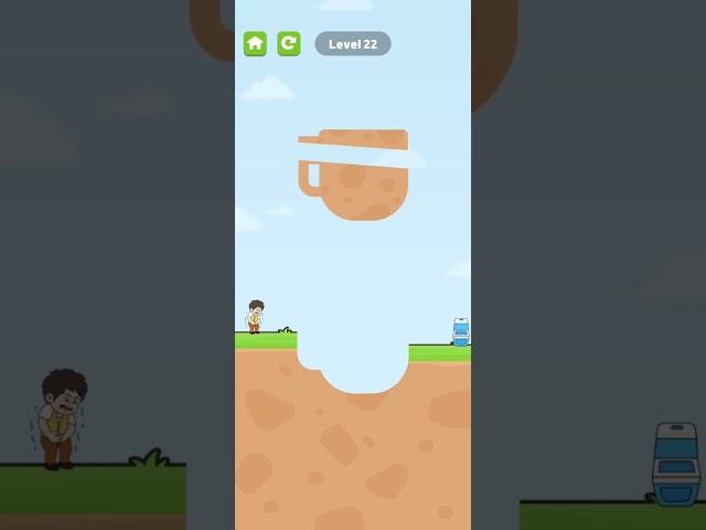slice to save man level 22#slicetosave #game #walkthrough  #slicetosavegame #funny #shorts