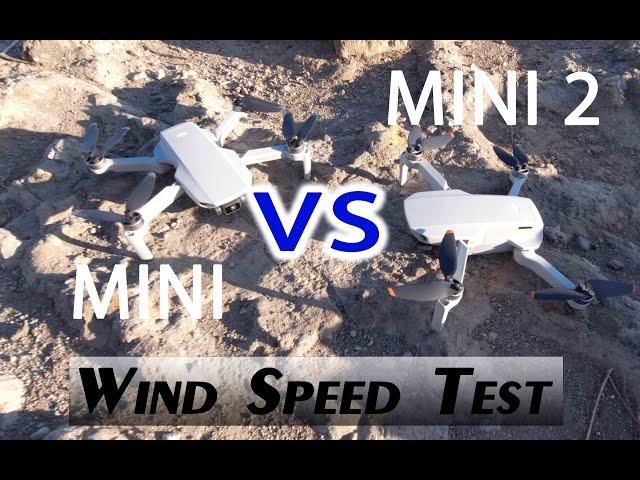 DJI Mavic Mini vs Mini 2 WIND TEST - Surprising Results