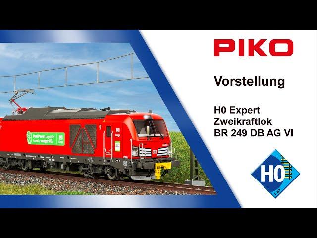 PIKO [V142] H0 Expert Zweikraftlok Vectron "dual mode" BR 249 DB AG VI 51160ff