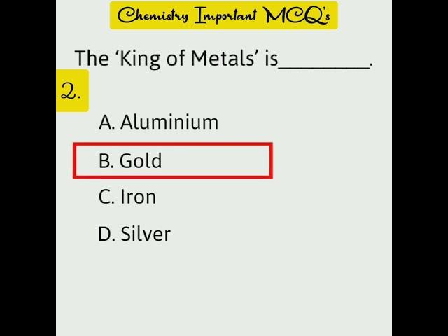 Science (CHEMISTRY) GK Questions and Answers | Science quiz | Science Trivia Questions | #cbse