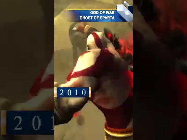 Evolution of God of War Game Graphics 2005 - 2022 History in Release Order 2022 #shorts