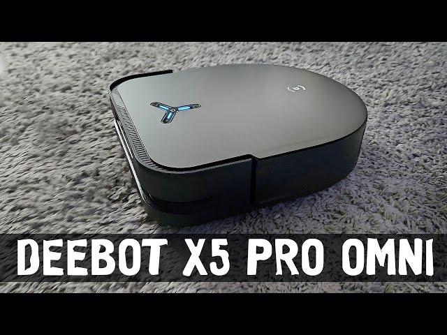 Робот-пылесос DEEBOT X5 PRO OMNI