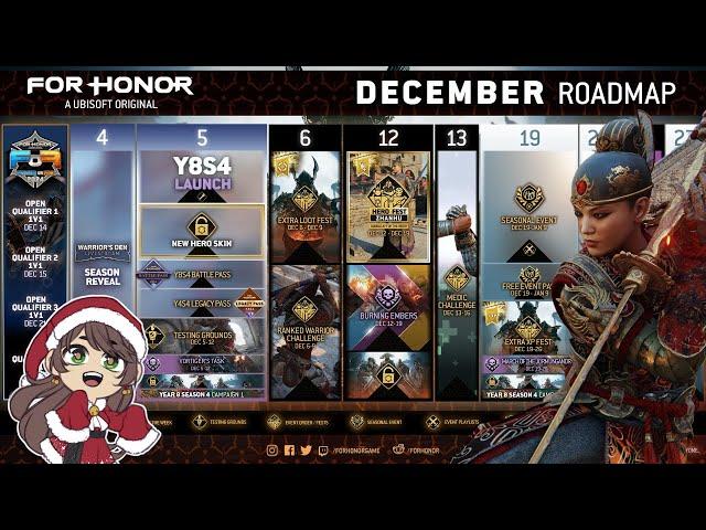 The For Honor December Roadmap is HERE! [For Honor]