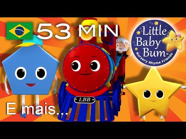 Trem das Formas | E muitas mais Canções de Ninar | LittleBabyBum!