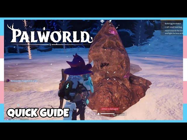 How To Get A Meteorite Fragment In Palworld *Sakurajima Update* | Quick Guide