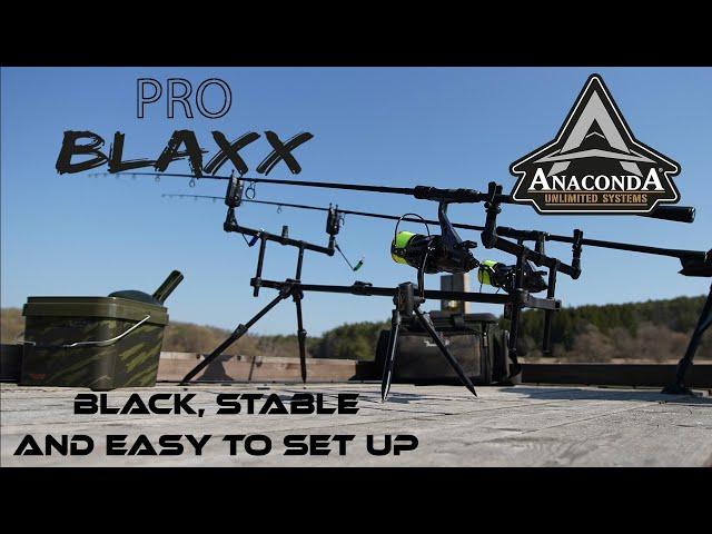 All-terrain carp pod ANACONDA BLAXX Pro | Black, stable and easy to set up for carp fishing pleasure