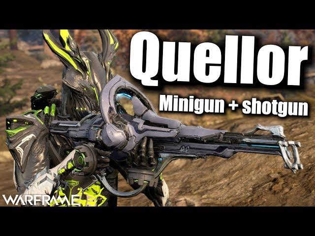 Warframe Quellor (2 Forma Build) - Minigun + Shotgun In One Package!