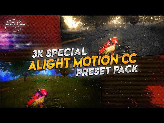 Alight Motion Pack | Color Correction | FREE Preset Pack | Montage Color Grading | 3K Special 