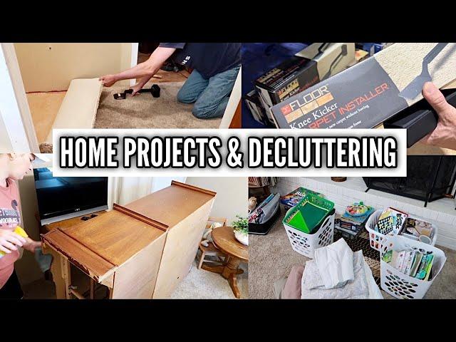 A HOME PROJECT • SOME MORE DECLUTTERING • CLEANING AND ORGANIZING • @ThrilledThrifter