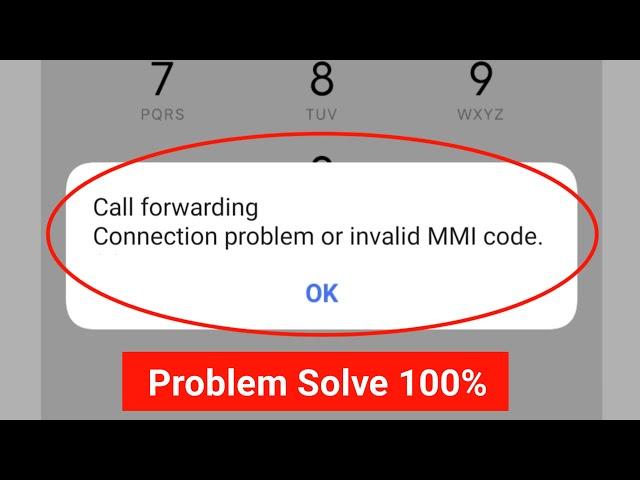 Fix Call Forwarding Connection Problem or Invalid MMI Code | Call Forwarding Turn Off Not Working