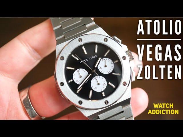 Atolio Vegas Zolten Chronograph Watch Review   New Release 2024