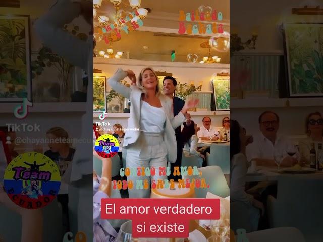 CHAYANNE Y SU BELLA ESPOSA BAILANDO BACHATA