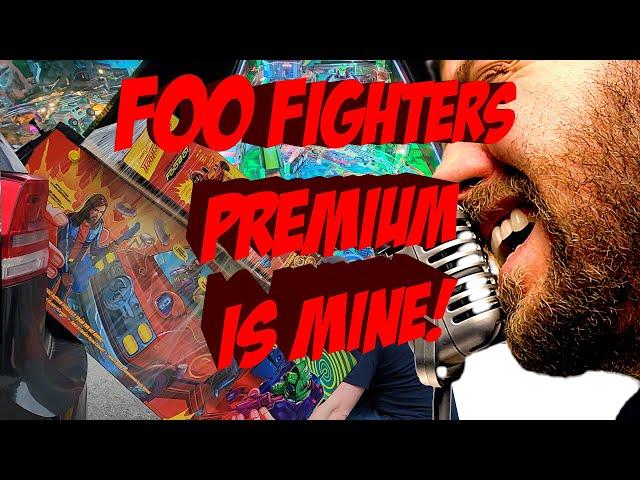 I Got My Foo Fighters Premium Pinball Machine