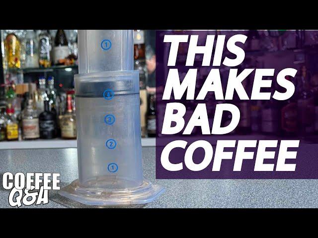 DON'T USE THIS TO BREW COFFEE - CQA 311