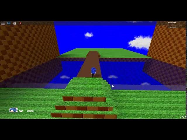 Sonic robo blast 2 (Roblox version)