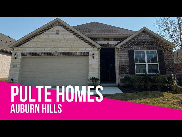 New Homes In McKinney Tx • Pulte Homes • Auburn Hills • Landscaping!