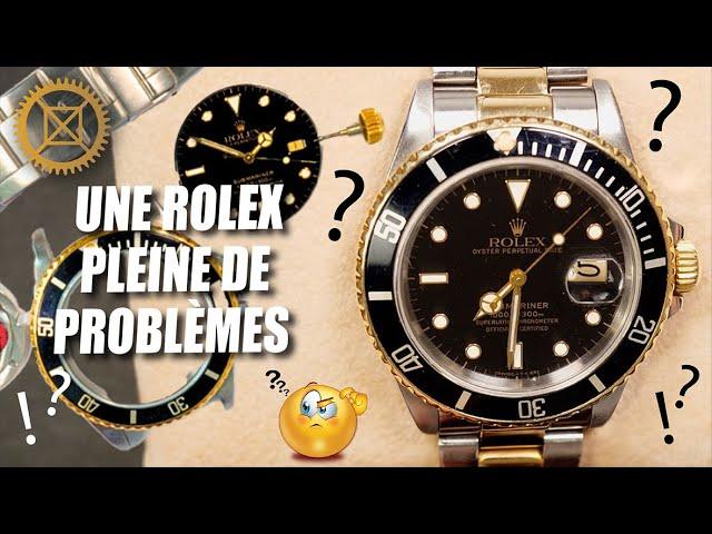 Restauration épique d'une Rolex Submariner défectueuse !!!