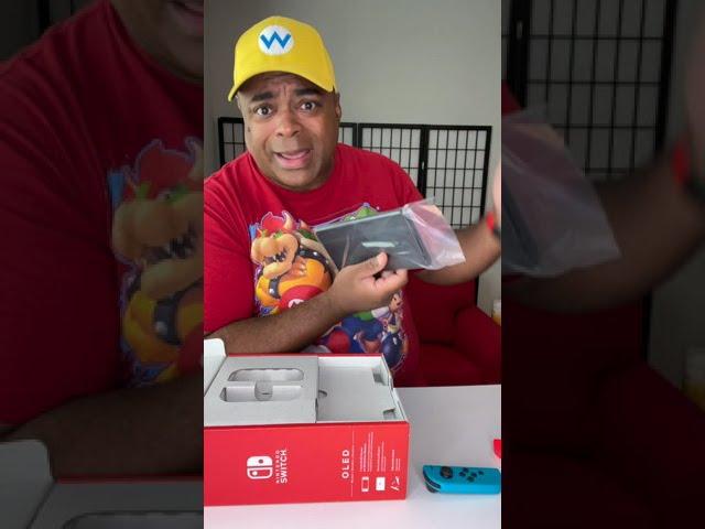 Nintendo Switch OLED Unboxing #shorts