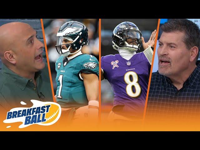 Eagles concerns following loss to Commanders, Steelers pretenders, Ravens for real? | BREAKFAST BALL