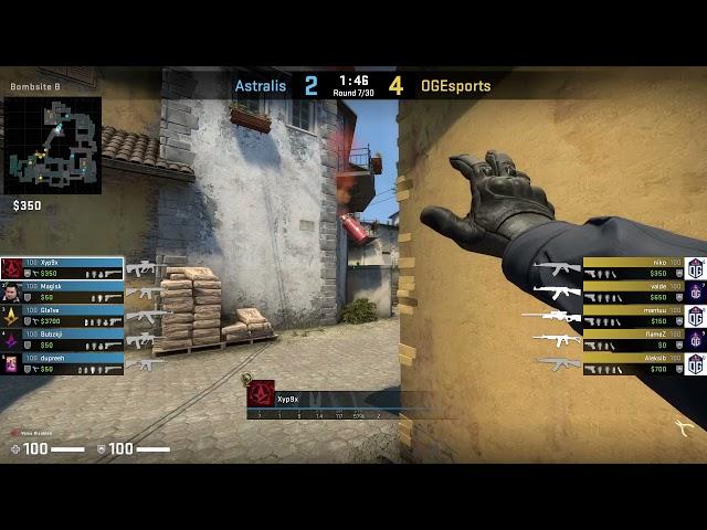 CSGO POV Astralis.Xyp9x vs. OG @inferno - 35 kills