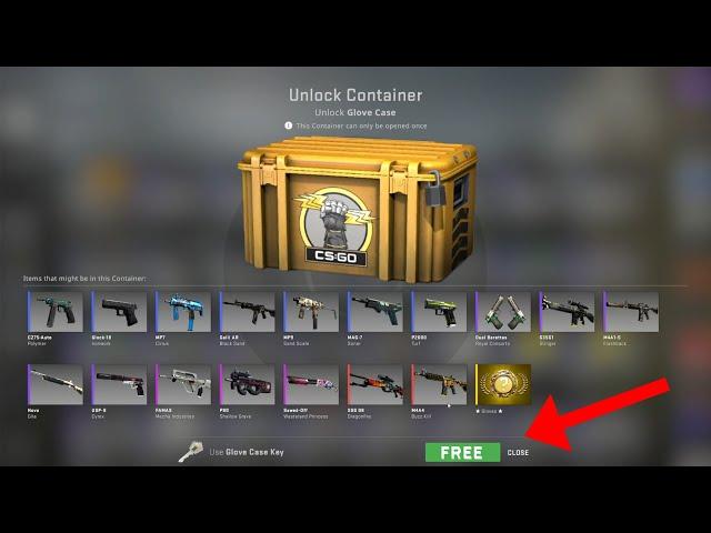 How to open cases for free ?