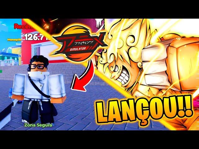 FINALMENTE LANÇOU!! ESSE É O NOVO ANIME FIGHTING SIMULATOR do ROBLOX!! - GG Games