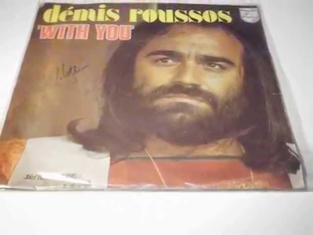 DEMIS ROUSSOS With You PLAK RECORD 7"